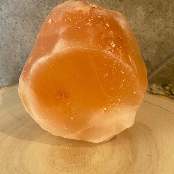 Himalayan Rock Salt Natural Stone Candle TeaLite Votive Holder Pink Rock Crystal - Picture 13 of 16